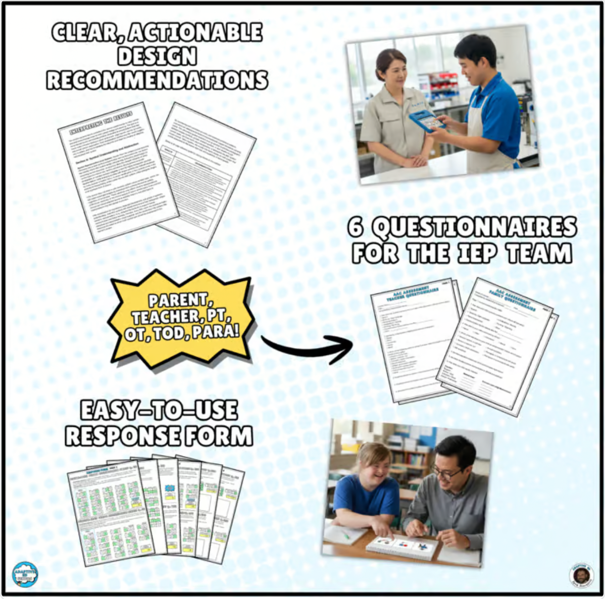 Adaptive Symbol Comprehension Assessment (ASCA)