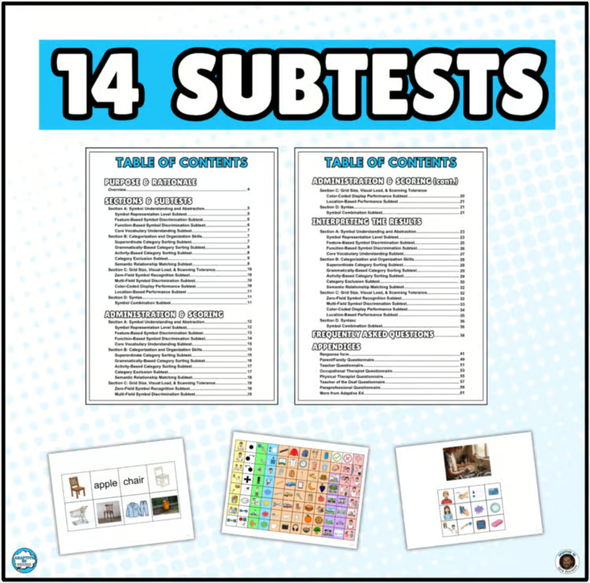 Adaptive Symbol Comprehension Assessment (ASCA)